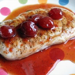Pork Chops With Cherry Preserves Sauce recipe