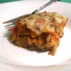 Layered Eggplant Parmesan (Vegetarian) recipe