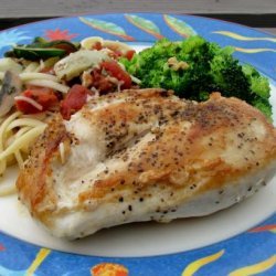 Simple Pan-fried Chicken Breasts recipe