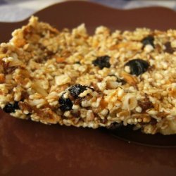 Healthy Homemade Granola Bars recipe