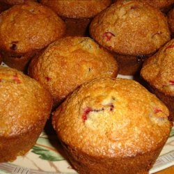 Delightful (Low-Fat) Cranberry Muffins recipe