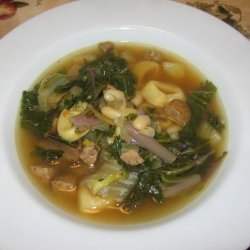 Kielbasa, Kale, Tortellini Soup recipe