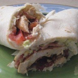 Chicken BLT Wrapwich recipe