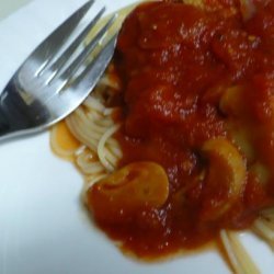 Easy Low-Fat Crock Pot Spaghetti Sauce recipe