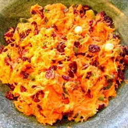 Carrot-Craisin Salad with Ginger recipe