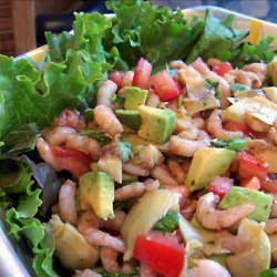 Artichoke Avocado Shrimp Salad recipe
