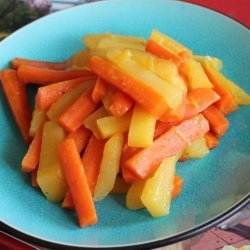 Lemon Glazed Carrots and Rutabagas recipe