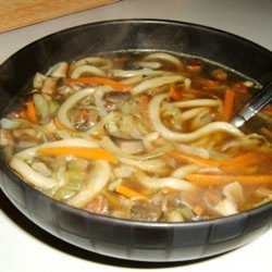 Asian Mushroom Soup recipe
