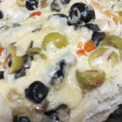 Olive Cheese Bread recipe