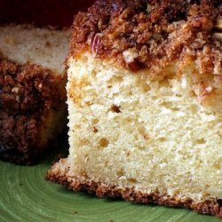 Quick Pecan Sour Cream Coffee Cake recipe