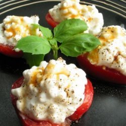 Tomatoes & Cottage Cheese recipe