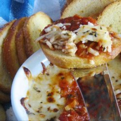 Mozzarella and Basil With Marinara Sauce recipe