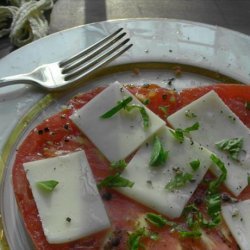 Heirloom Tomato, Mozzarella and Basil Side Dish recipe