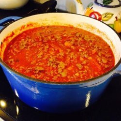 The Actual Olive Garden Bolognese Sauce Recipe (Spaghetti Sauce) recipe