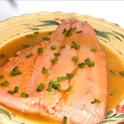 Salmon With Mango Sauce recipe
