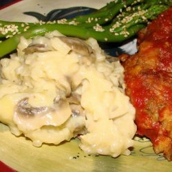Microwave Mushroom & Cheese Risotto recipe