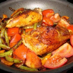 Easy Chicken and Garden Veggies recipe