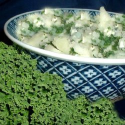 Simple Kale & Mashed Potatoes recipe