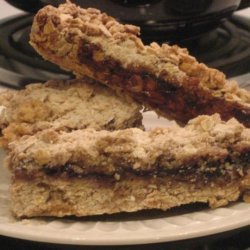 Deceptively Delicious Blueberry Oatmeal Bars (With Spinach) recipe