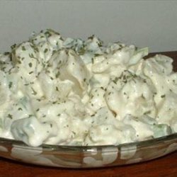 Creamy No-Egg Potato Salad recipe