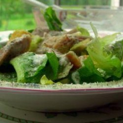 Buttermilk Chicken Caesar Salad recipe