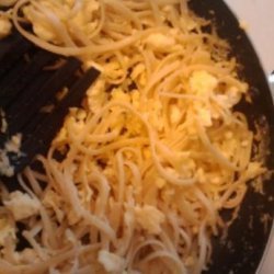Easy Pasta With Eggs recipe