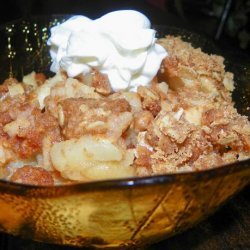 Pampered Chef Style Apple Crisp (For Microwave or Oven) recipe