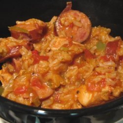 Creole  style  Chicken & Sausage Jambalaya recipe