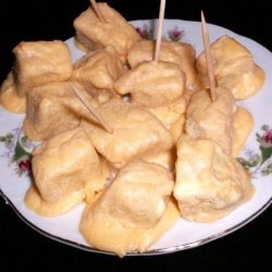 Hot Cheese Hors D'oeuvres recipe