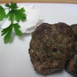 Lebanese Lamb Meatballs recipe
