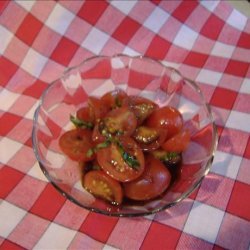 Warm Cherry Tomato Salad recipe