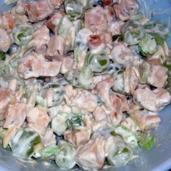 Chicken Salad Veronique With Nectarines recipe