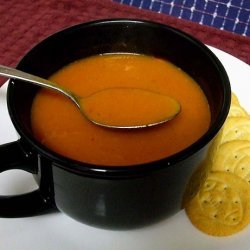 Fresh Tomato Soup With Basil recipe