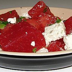 Feta and Watermelon Salad recipe