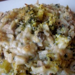 Wild Rice Broccoli Chicken Casserole recipe