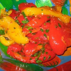 Susan's Italian Roasted Red Peppers recipe