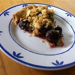 Cherry Pie with Almond Crumb Topping recipe