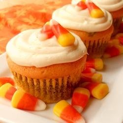Candy Corn Cupcakes recipe