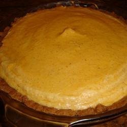 Mary's Pumpkin Chiffon Pie recipe