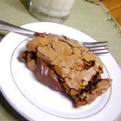 Bittersweet Chocolate Mousse Brownies recipe