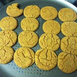 Peanut Butter Molasses Cookies recipe