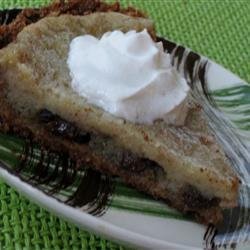 Raisin Sour Cream Pie recipe