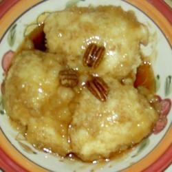 Dumplings and Cocky's Joy (Caramel Sauce) recipe