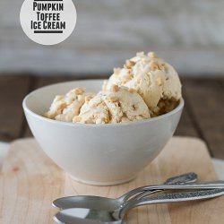 Pumpkin Toffee Cream Pie recipe