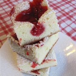 Cherry Glazed Sponge Cake recipe