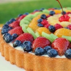 Fruit Galore Sponge Cake recipe