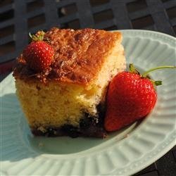 Berry Cornmeal Cake recipe