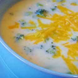 Cream of Broccoli Cheese Soup recipe