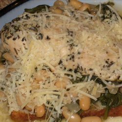 Crock Pot Chicken & Beans & Greens recipe