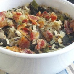 Wild Rice With Bacon recipe